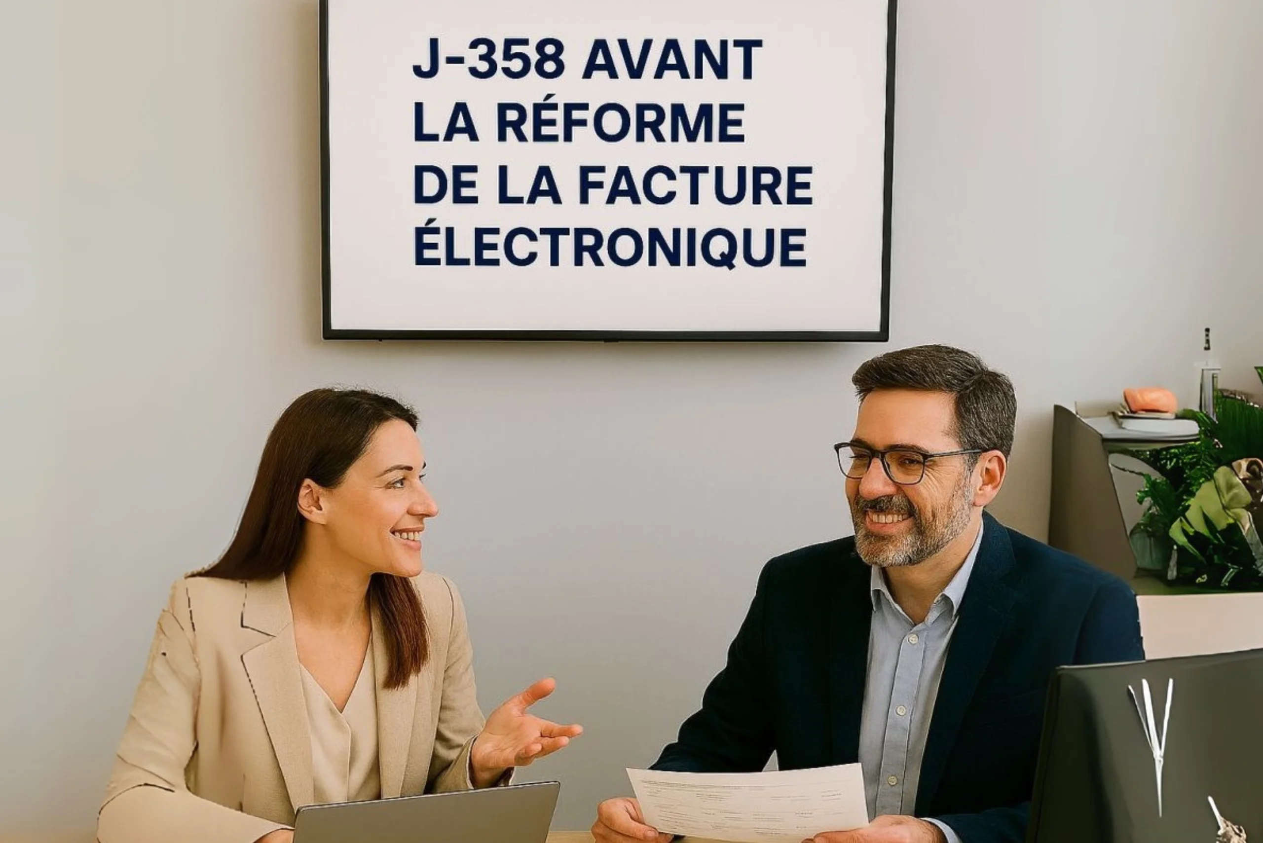 J-358 avant la réforme de la facture électronique